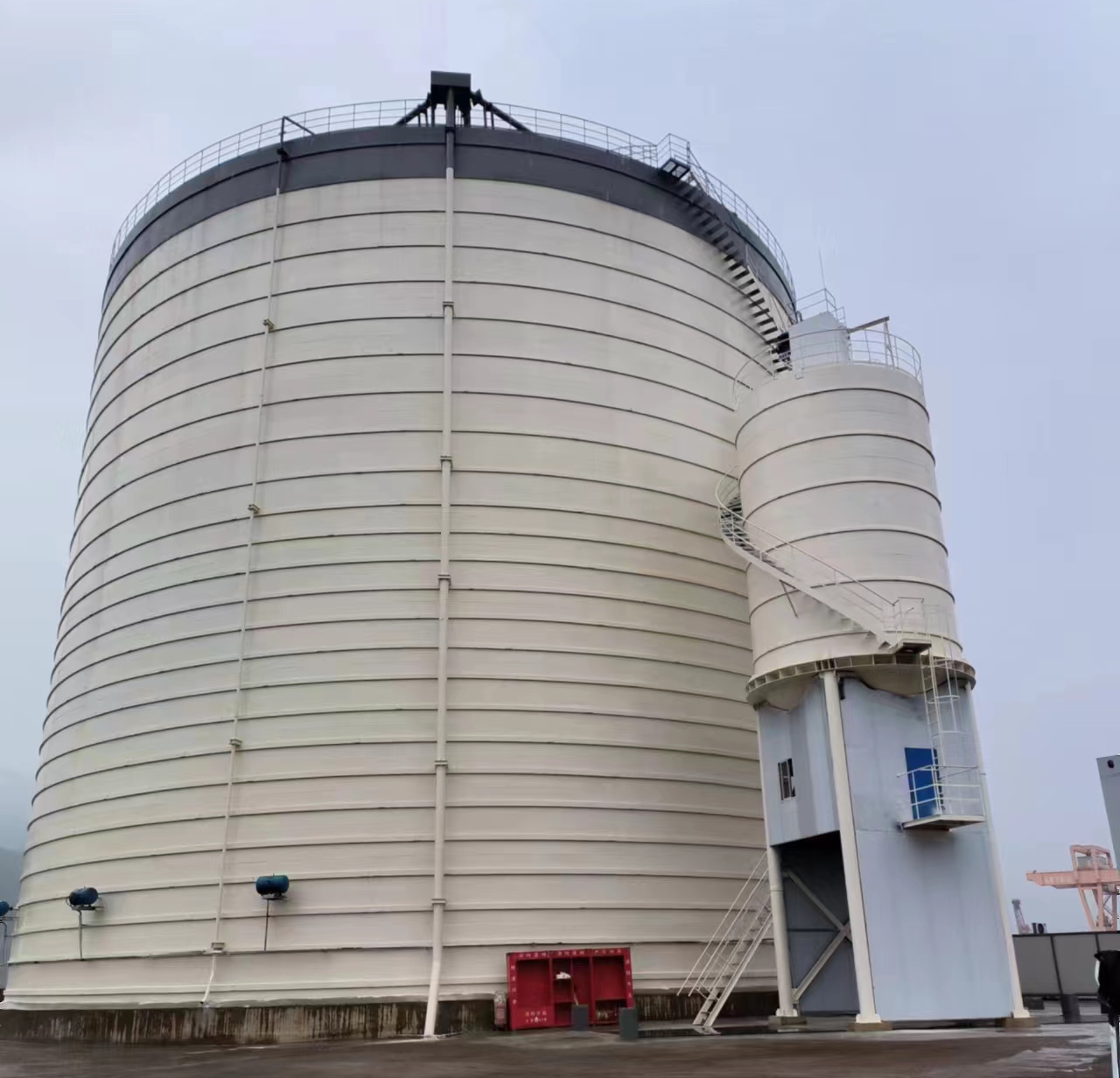 宁陵10万吨水泥钢板库