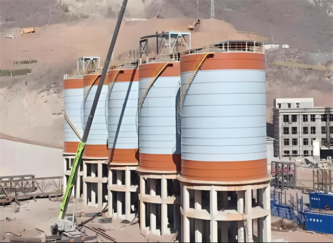 宁陵高架钢板仓